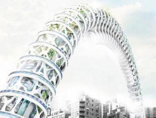 15 úžasných snímků mrakodrapů budoucnosti