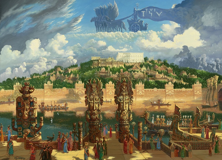 Antarktida - to je legendární Atlantida