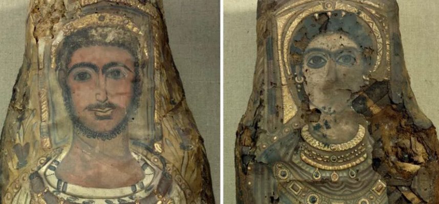 Archeologové nahlédli do egyptských mumií nalezených v roce 1615, aniž by je otevřeli 