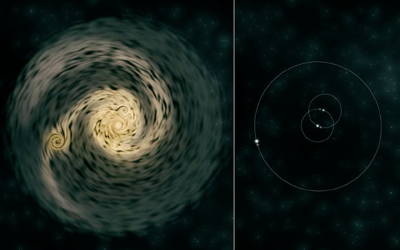 Astronomové objevili neobvyklý hvězdný systém 