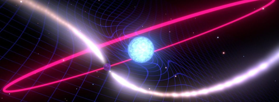 Astronomové objevili hvězdu, která za sebou doslova táhne časoprostor 