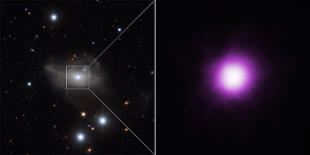 Astronomové odhalují tajemství „blikající“ galaxie Markarian 1018 