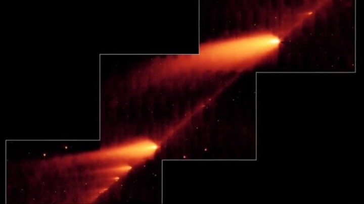 Astronomové zaznamenali rozpad komety letící kolem Země 