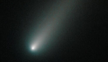 Snímek Hubbleova dalekohledu Comet ISON