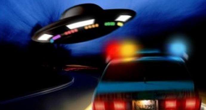 Britští policajti natočili video UFO