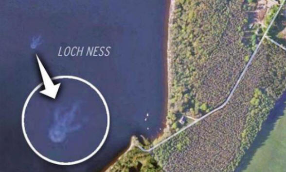 Monstrum z Loch Ness bylo fotografováno z vesmíru