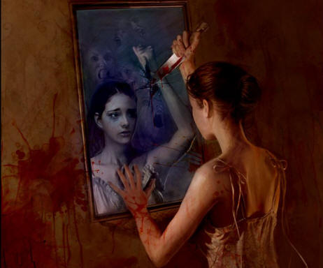 Cizí tvář v zrcadle