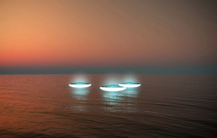 Civilizace pod vodou hostují základny UFO
