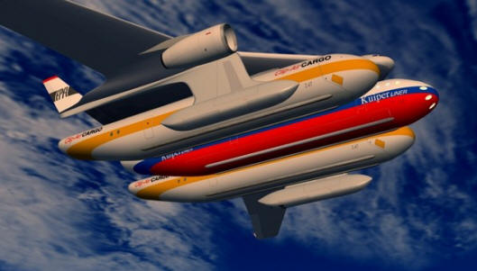 Clip-Air - letadlo, které nese vozy po obloze