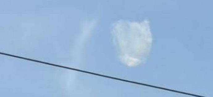 Čekal jsem na UFO a ve formě mraku