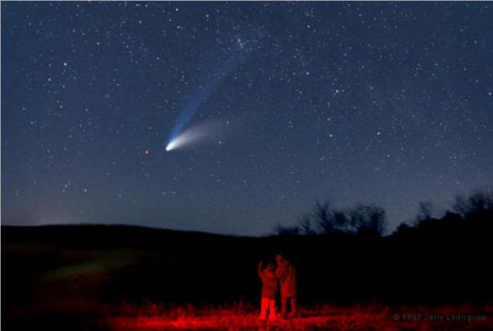 Duchové cestují po kometách a meteoritech