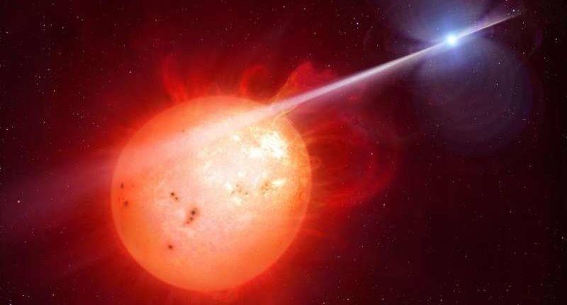 Extrémní hvězda „Black Widow“ identifikovaná jako zdroj záhadného gama záření 