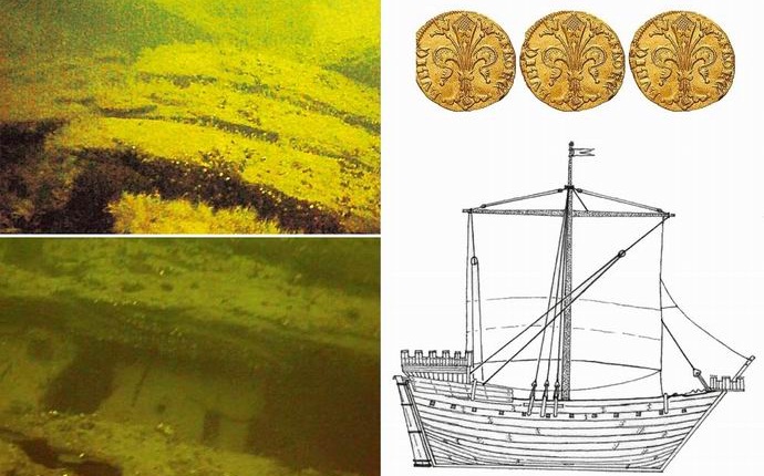 Finové našli vrak patnáctého století se zlatem