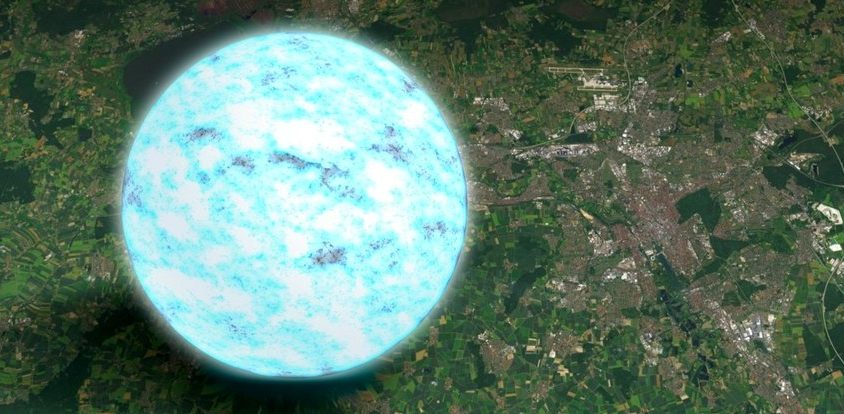 Fyzici právě získali nejpřesnější odhad skutečné velikosti neutronových hvězd 