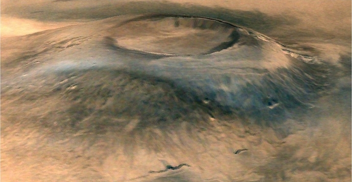 Fotografie Marsu pořízené indickou sondou