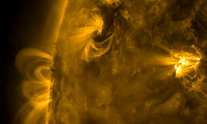 Fotografie SDO - působivý obrázek sluneční aktivity 