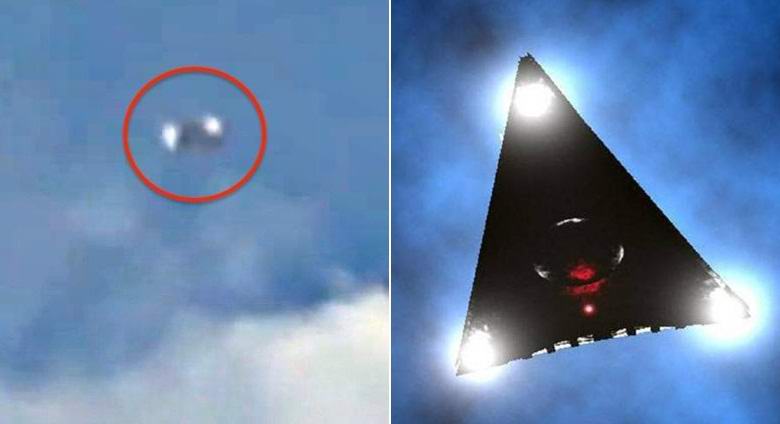 Futuristická letadla spatřená nad Kanadou