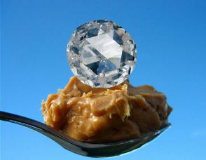 arašídové máslo-diamant