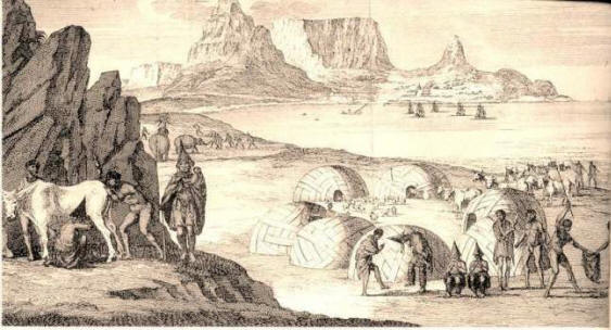 Hottentots - pátý závod lidí