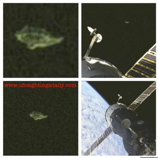 A znovu, neobvyklý UFO poblíž ISS