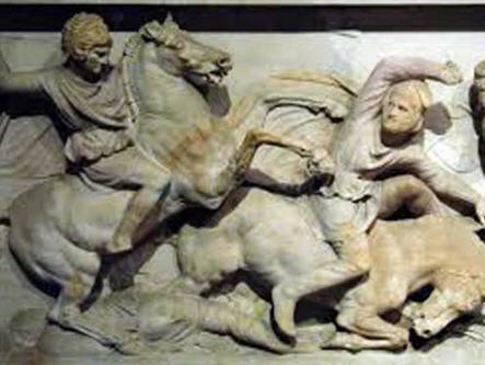 Zaniklý hrob Alexandra Velikého