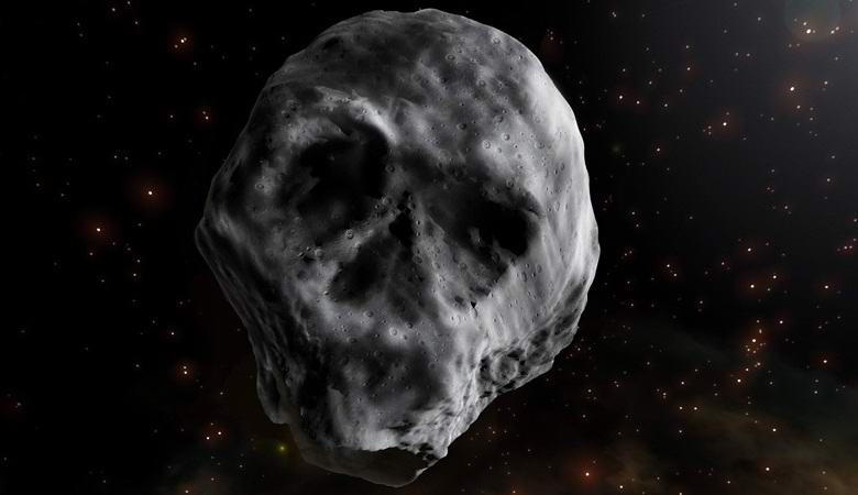 Asteroid ve tvaru obří lebky se blíží k Zemi