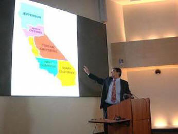 Kalifornie bude rozdělena do šesti států?