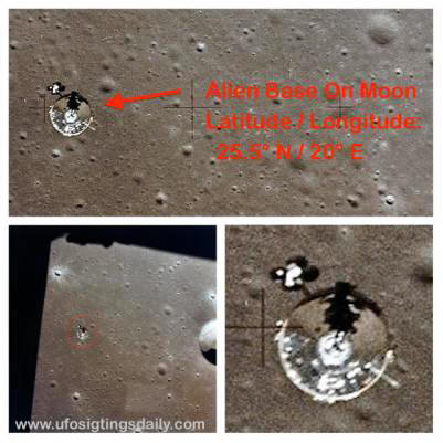  Alien Lunar Bases objeven ve starých fotografiích NASA - úžasné podrobnosti