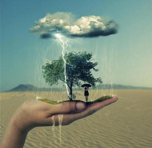 Lidé s darem kontroly počasí