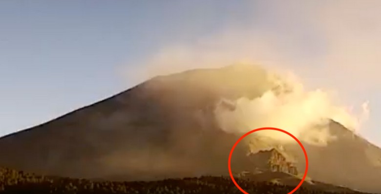 Mexická sopka Popocatepetl odhaluje své tajemství