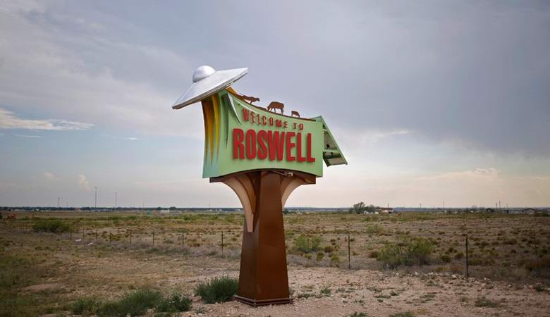 Místo havárie UFO poblíž Roswell bylo poprvé otevřeno turistům.