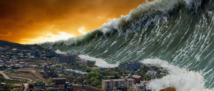 Je možné zastavit zeď tsunami?
