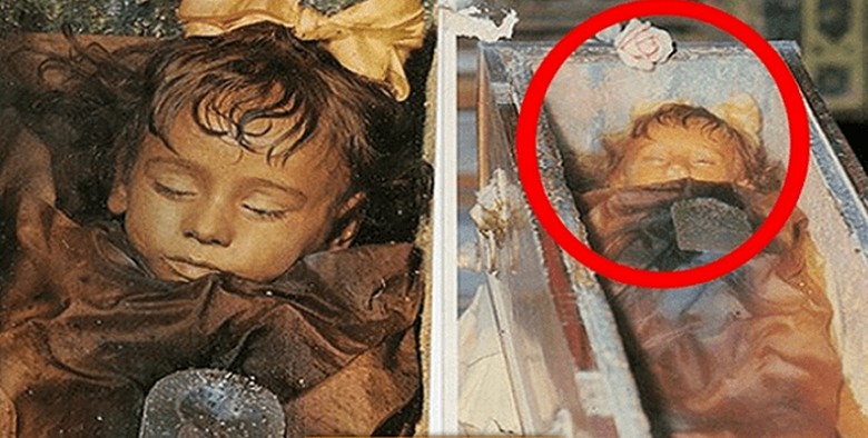 Mumifikovaná dívka vypadá 97 let jako živá dívka.