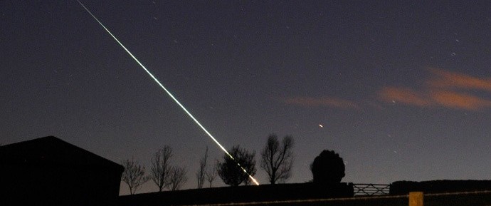 Na Ameriku padly trosky sovětské rakety