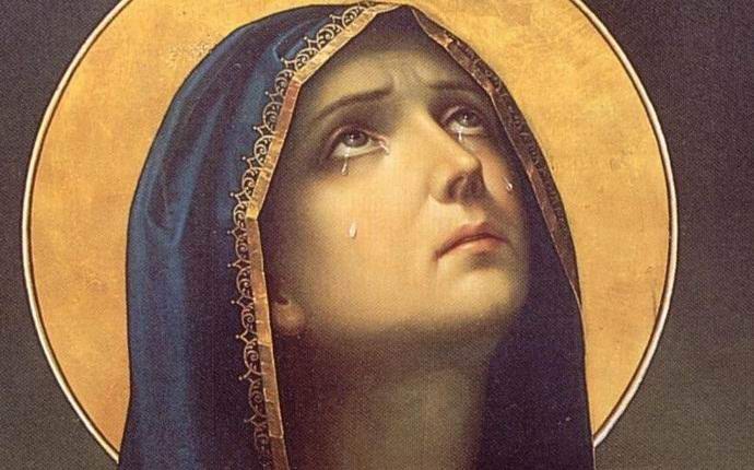 Na ruské břízě se objevil obraz Panny