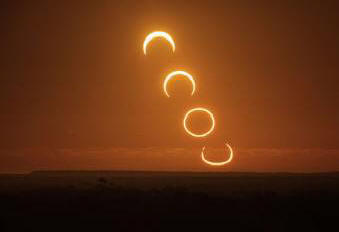 Příští týden bude kruhové zatmění Slunce