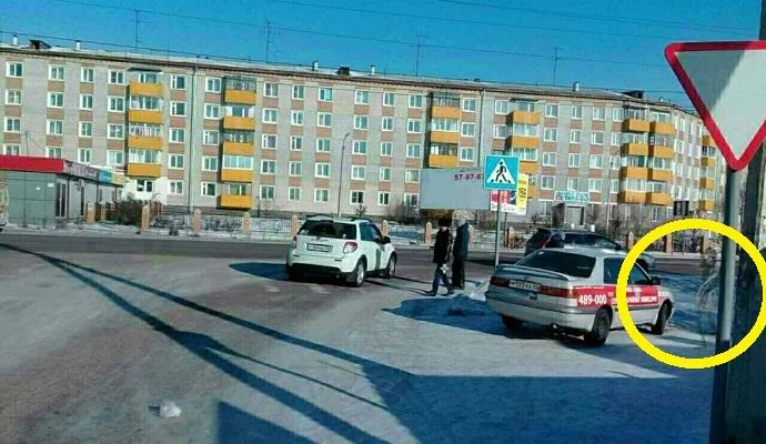 Na ulici Ulan-Ude fotografoval ducha?