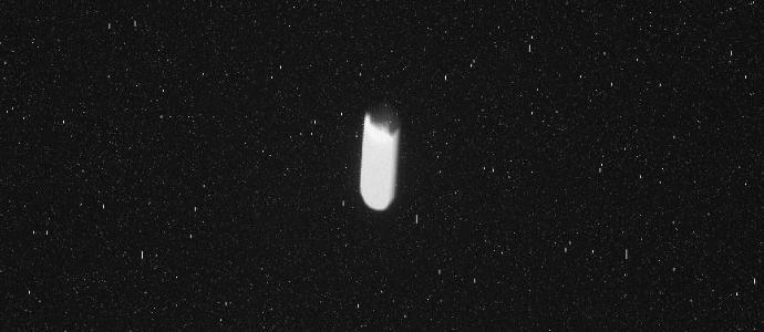 Na Mars byl výstřel UFO ve tvaru kulky