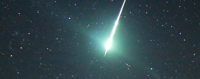 Meteor létal nad jezerem Bajkal
