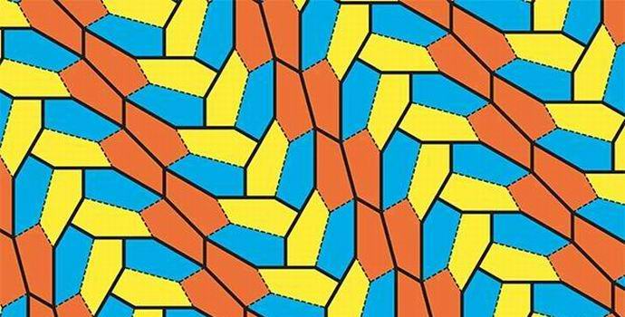 Byla nalezena nová paleta pětiúhelníků, aniž by mezera zakrývala letadlo.