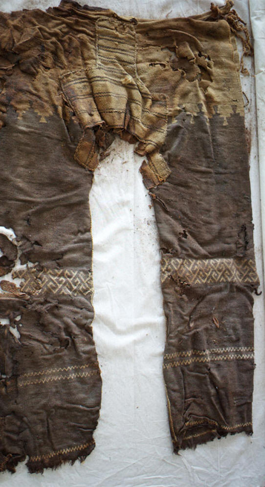 3300 let staré kalhoty - kdekoli. Vypadá to, že byli o víkendu.