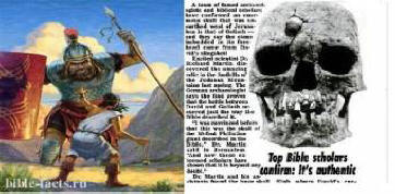 Našel kostru Goliáše