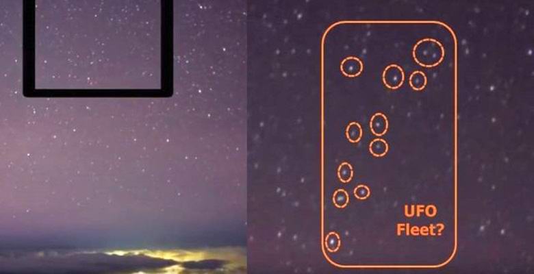 Některá světla zachycená hvězdárnou nejsou hvězdy.