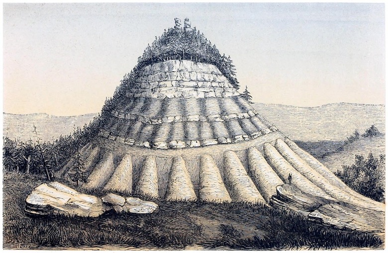 Neobvyklá pyramida, která kdysi stála v Mexiku