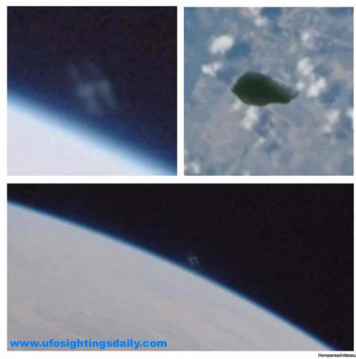 Neobvyklé UFO na oběžné dráze Země