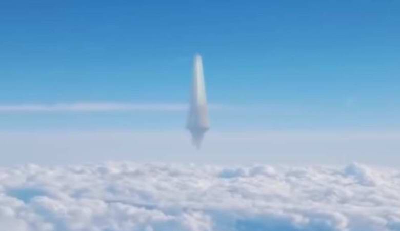 Neuvěřitelný cloudový objekt zachycený na videu v Japonsku