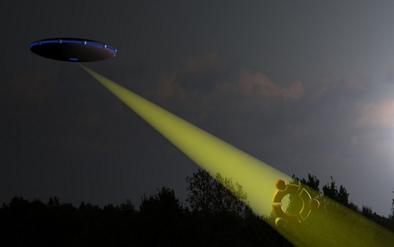 UFO čerpá vodu a ukradne další zdroje Země