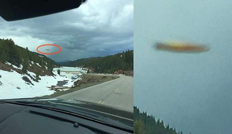 UFO nad americkým lyžařským střediskem