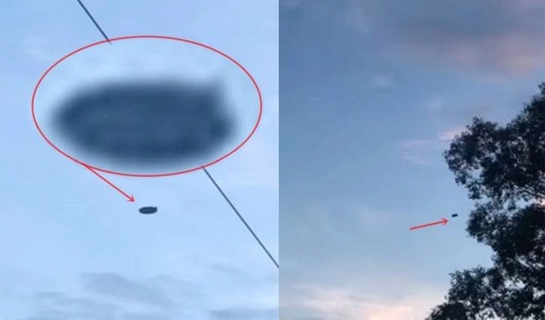 UFO natáčel přes australské město Hastings