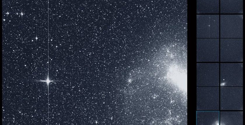 Nový „lovec“ NASA, satelit TESS, zachycuje první oblohu 